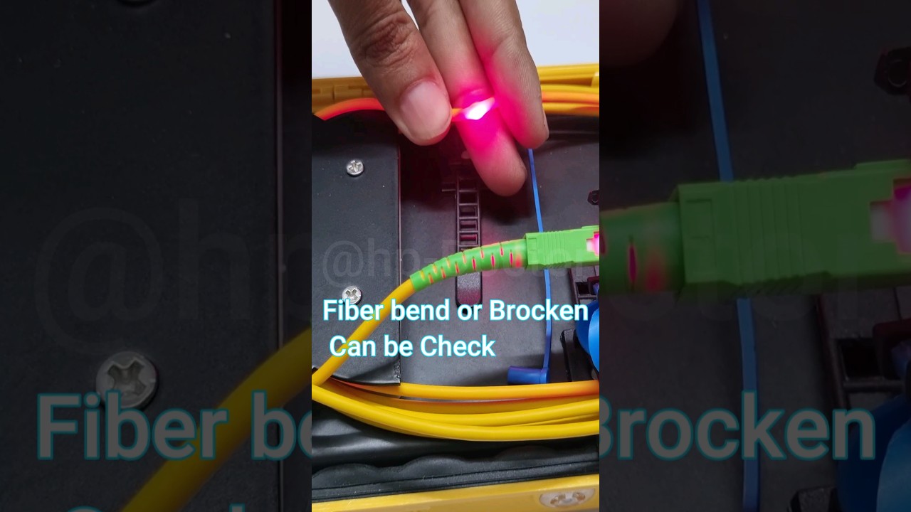 Locate Fiber Optic Cable Faults Easily with a Visual Fault Locator