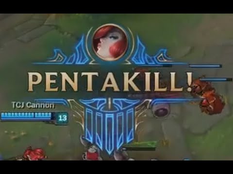 Liên Minh Huyền Thoại: Pha pentakill nhanh + đẹp nhất