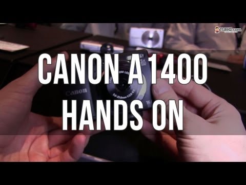 Canon Powershot A1400 hands on preview: compact digital camera