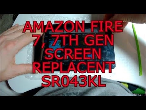AMAZON FIRE TABLET 7, 7TH GEN SCREEN REPLACEMENT SR043KL