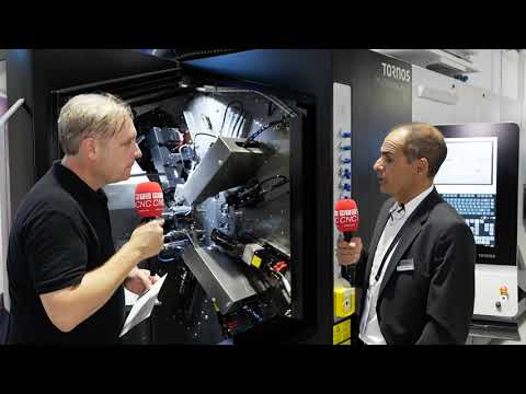 Tornos & MTD CNC - Presentation of the MultiSwiss 8x26 at EMO 2021