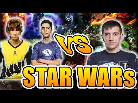 Dendi & SumaiL & !Attacker vs Arteezy Dota 2 - STARs WAR