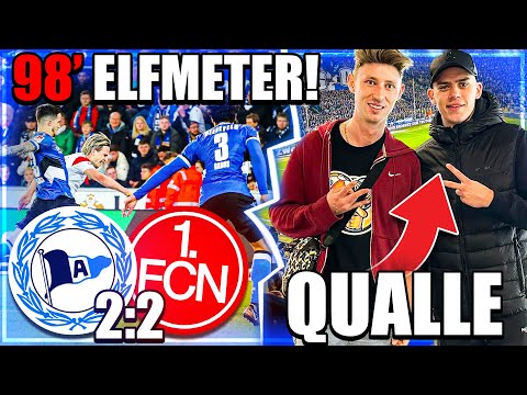 90+8  TOR Arminia Bielefeld - 1. FC Nürnberg STADIONVLOG