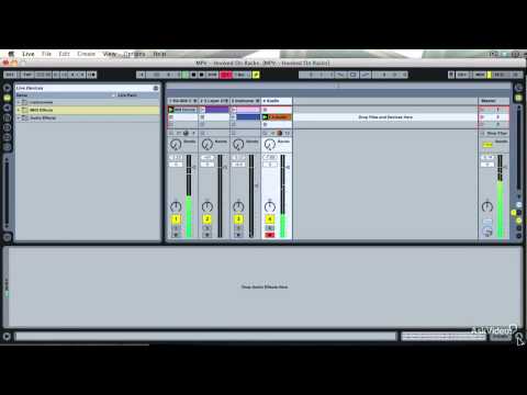 Live 9 207: Hooked on Racks - 13. Capturing MIDI Effect Rack Output