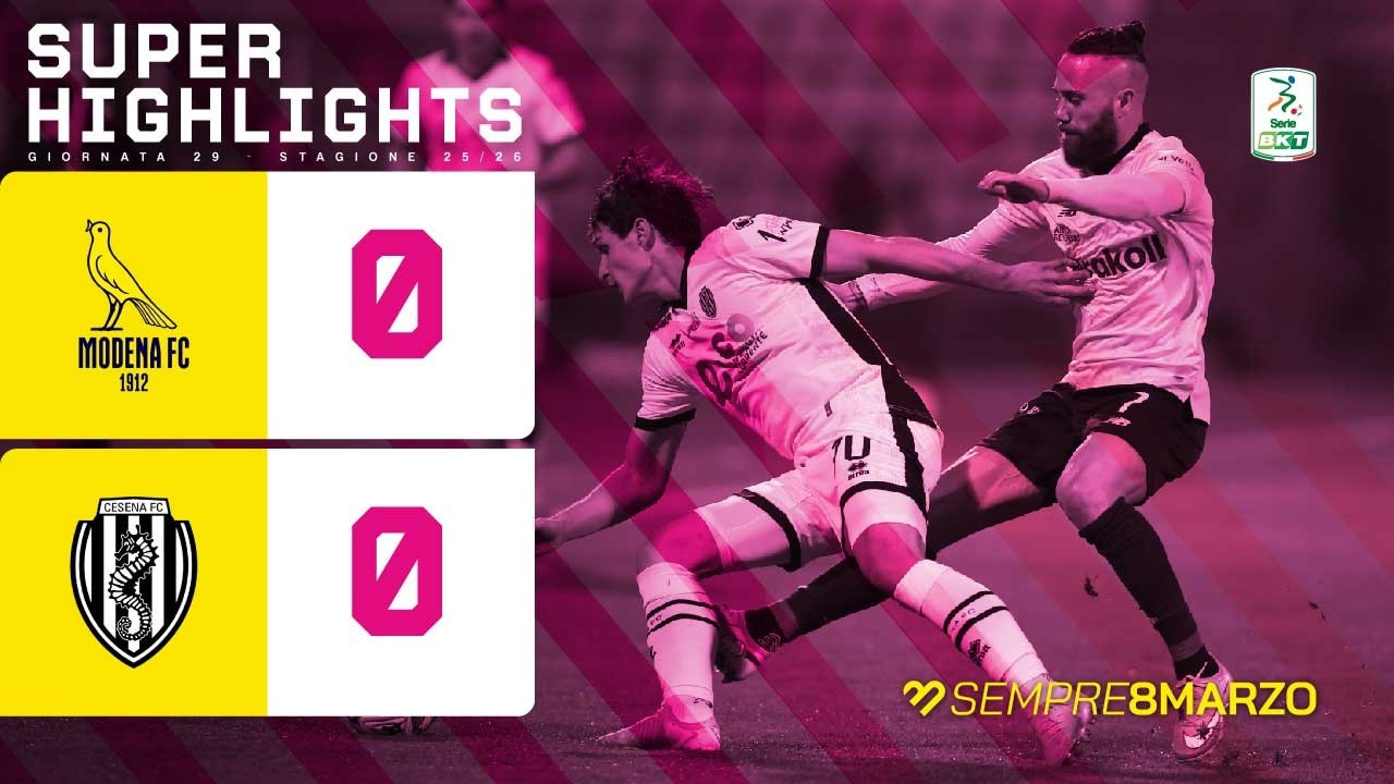 Modena vs Cesena Highlights