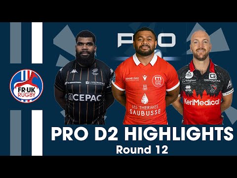 French Rugby Highlights | Pro D2 Week 12