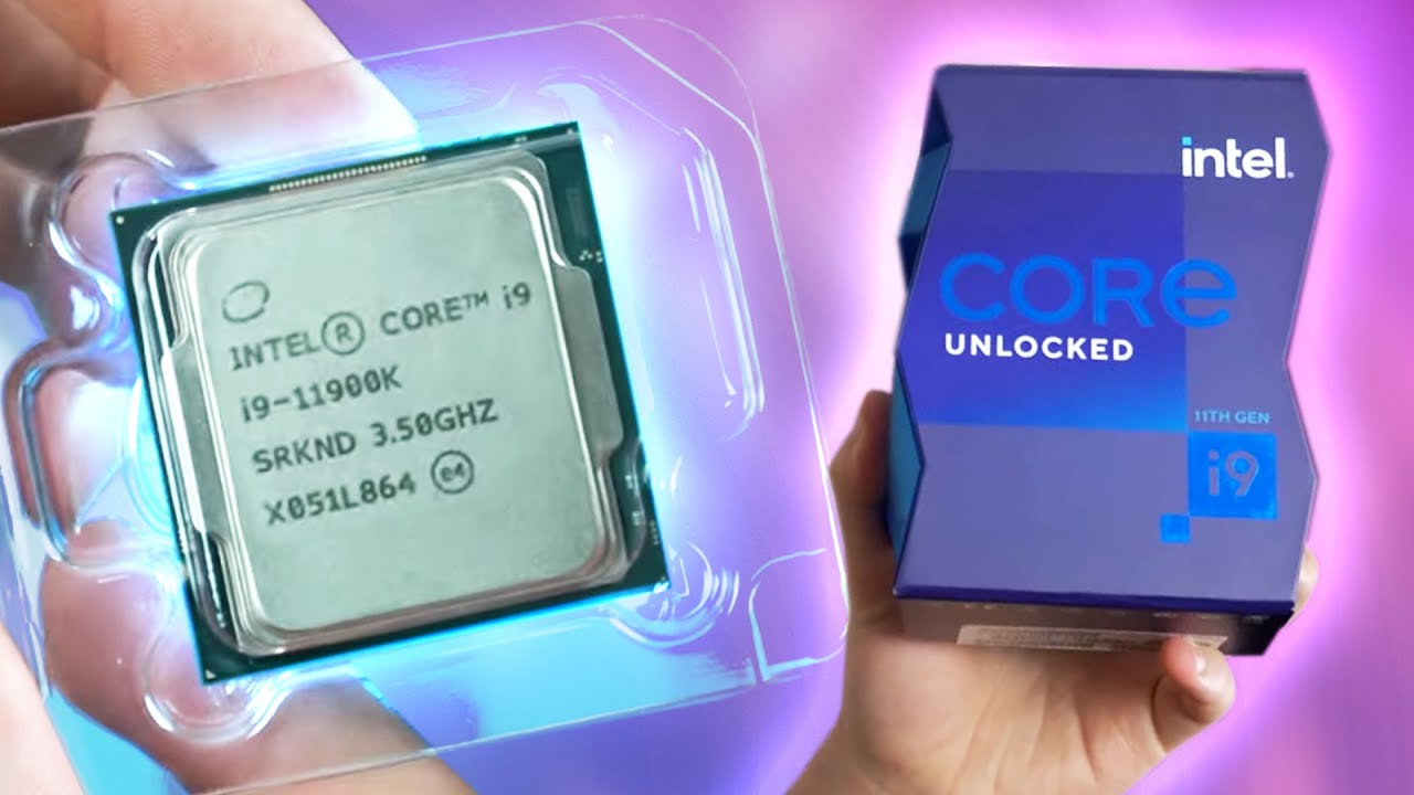 Intel Core i9 11900K Unboxing - YouTube