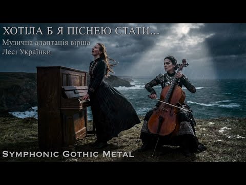 Леся Українка — Хотіла б я піснею стати… | SYMPHONIC GOTHIC METAL |