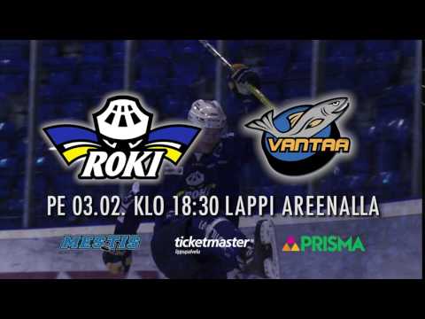RoKi - Kiekko-Vantaa 03.02.17, ottelumainos