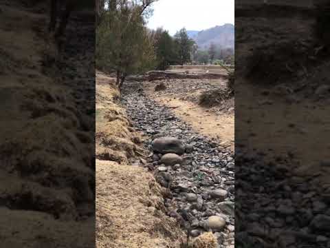 Water Rushes Down Australia's Moonan Brook River During Drought Conditions