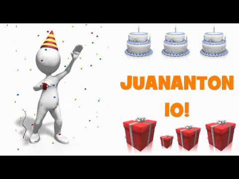 HAPPY BIRTHDAY JUANANTONIO!