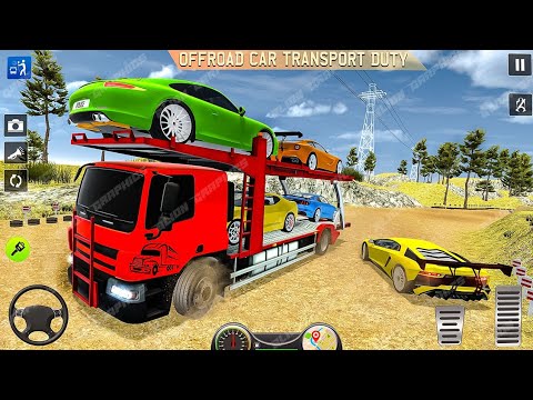 Police Cargo Truck Transporter Simulator - Police Car Transport  Ship Driver Android Gameplay