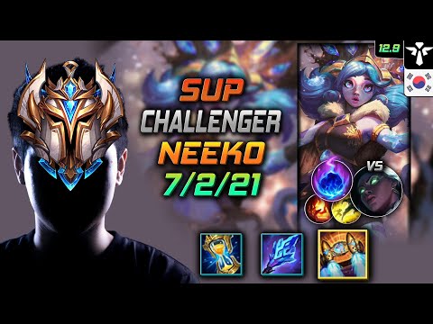 Challenger Neeko Support vs Senna - 챌린저 서폿 니코 벨트 유성 - LOL KR 12.9