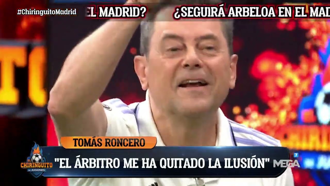 😢 RONCERO, HUNDIDO E INDIGNADO tras la DERROTA del REAL MADRID