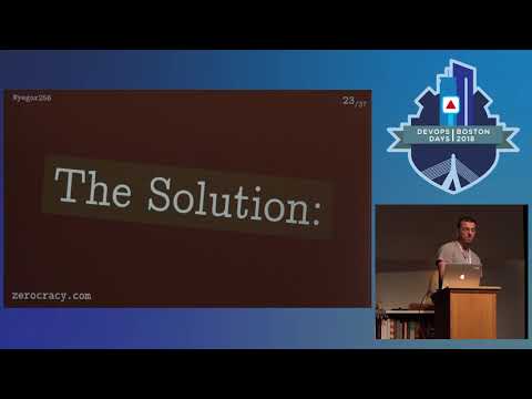 DevOpsDays Boston 2018 - Expertise vs Experts by Yegor Bugayenko