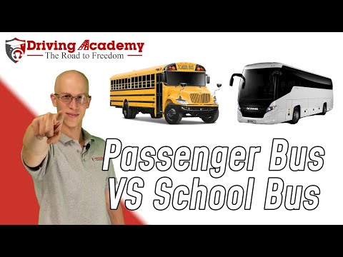 What Are the Differences Between a Passenger Bus and a School Bus? - CDL Driving Academy