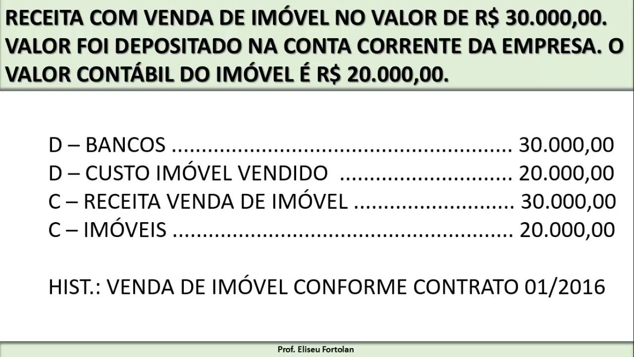 Lançamentos Contábeis