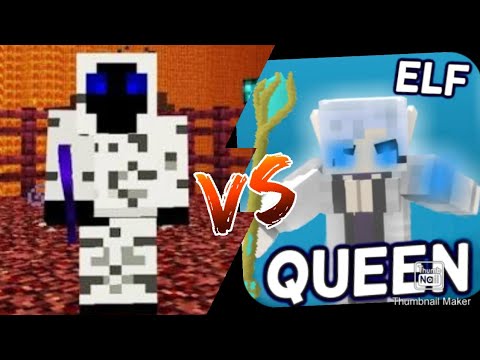 Entity505 vs elf queen |minecraft +face reavel