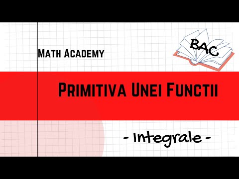 Primitiva unei Functii