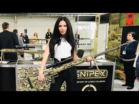 Ukrainian long-range large-caliber rifle Snipex .50 BMG 12.7 mm