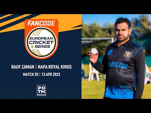 POTM: R.Zaman - NRK vs LQ | Highlights | FanCode ECS Cyprus | 13 Apr 2023 | ECS23.187