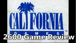 California Games Atari 2600 Review - The No Swear Gamer Ep 260