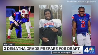 3 DeMatha grads expected to be selected in NFL draft | NBC4 Washington