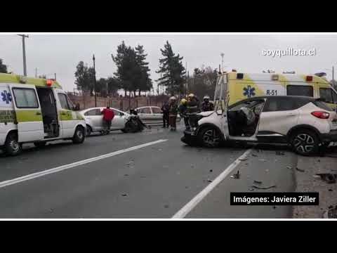 Choque entre dos vehículos en Tabolango dejó lesionados y alta congestión esta mañana