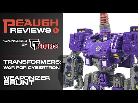 Video Review: Transformers: War for Cybertron SIEGE - Deluxe BRUNT