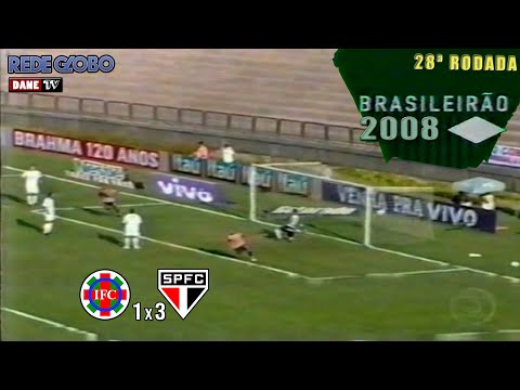 Brasileirão 2008 - Ipatinga 1x3 São Paulo