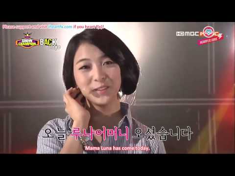 [HeartfxSubs] 130824 f(x) - Show Champion Backstage (eng)