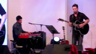 David Cook - Paper Heart acoustic live @ ION Orchard (HD)