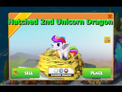 Hatched Second Unicorn Dragon-Dragon Mania legends | Dragonmaster pass event | DML