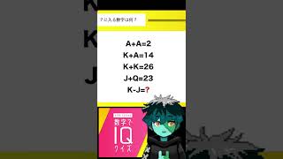 これは良問！IQクイズ『?に入る数字は?』★★★ #shorts