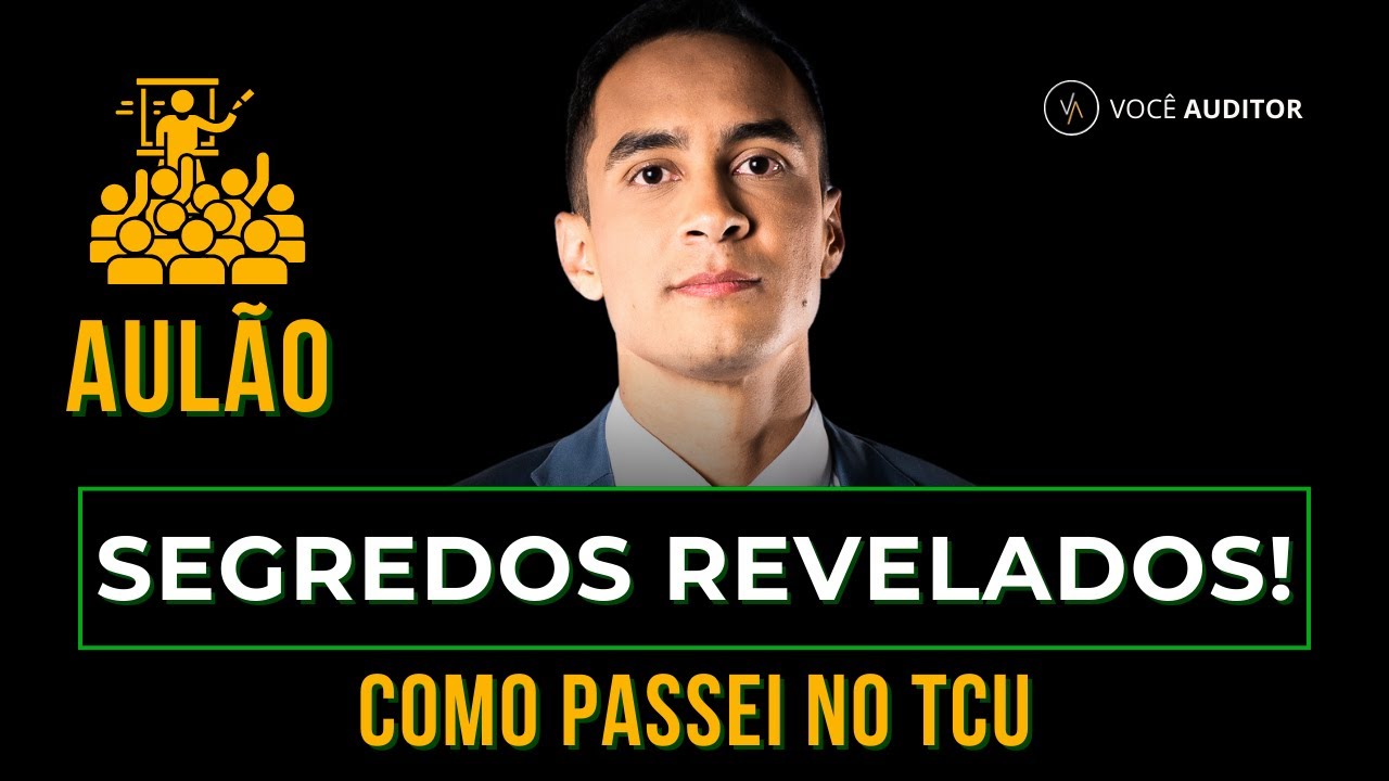 Segredos para passar no próximo concurso TCU