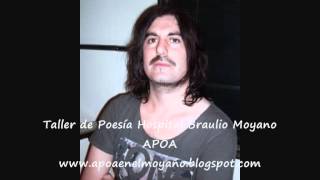 Juan Pablo Rufino para el Taller de Poesía de APOA en el Moyano - el saludo y la charla