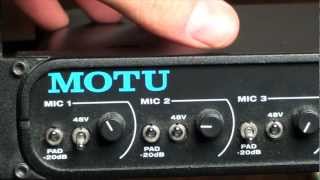 Video thumbnail for Motu 8 Pre Sound Card Interface by intheblues