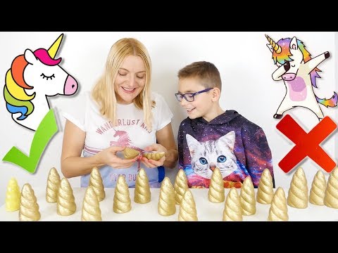 NE JAMAIS CHOISIR LA MAUVAISE CORNE DE LICORNE ! (pour faire le plus beau slime)