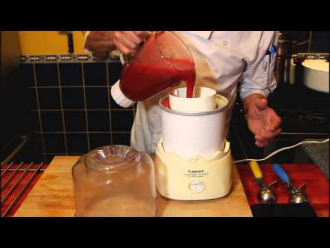 recette sorbet fraise