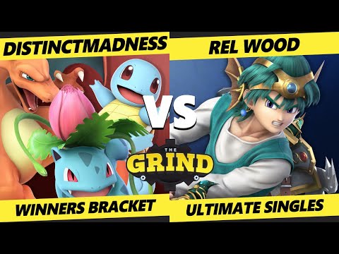 The Grind 221 - Rel Wood (Hero) Vs. DistinctMadness (Pokemon Trainer) Smash Ultimate - SSBU