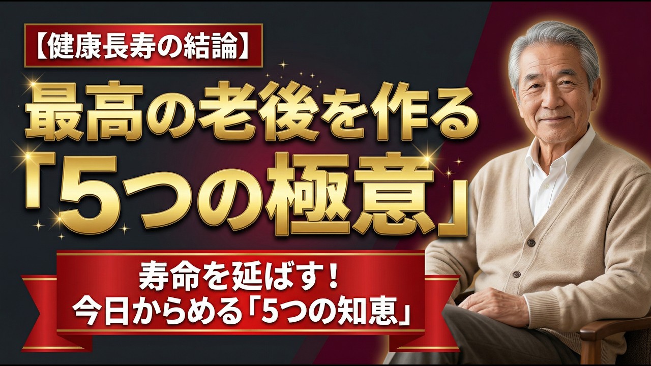 老後に妻を一人残したくないなら、薬に頼らずにこの5つの悪習を断ち切ろう  家族に迷惑をかけたくないなら、今すぐこれを実践しよう。