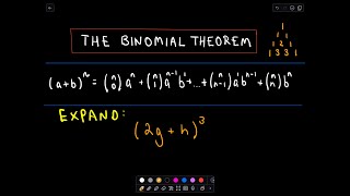 The Binomial Theorem and Pascal's Triangle