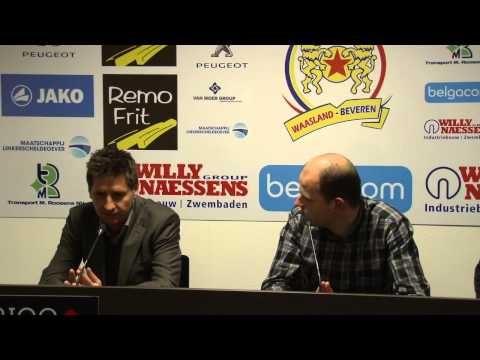 Persbabbel Waasland-Beveren 0-0 Sporting Lokeren