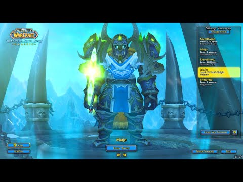 Satisfying Solo XP Farm Utgarde Keep Mob Kiting Frost Death Knight Wrath of The Lich King Classic UK