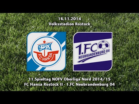 Hansa Rostock II - FCN (11.Spieltag AOL 2014/15)