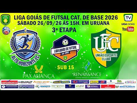 LIGA GOIÁS CAT DE BASE PAX ALIANÇA CLINÍCA RENAISSANCE 2026