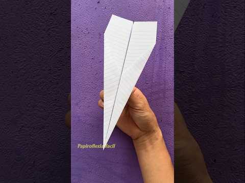 Como hacer un aviones de papel, origami avion