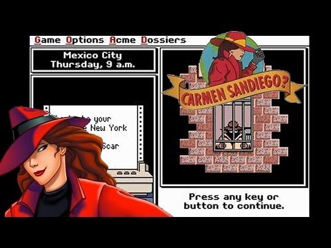 A la Poursuite de Carmen Sandiego dans le Monde Megadrive