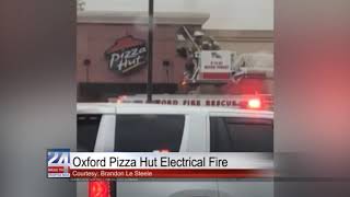 Electrical Fire at Oxford Pizza Hut