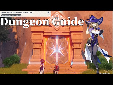 Genshin Impact Deep Within the Temple of the Lion Gameplay Guide